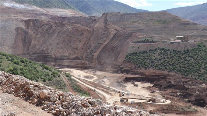 İliç, sömürge madencilik yöntemi ile linç ediliyor. Maden sahası İliç'te bir toprak kayması daha.