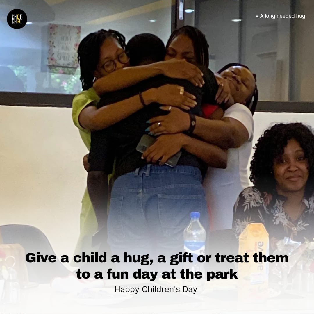 Happy Children's Day to all the wonderful kids out there!
May your day be filled with joy, laughter, and lots of fun. You're the future, and you deserve all the love and happiness in the world!
#ChildrensDay #CNC #chopandchatng #mentalhealthngo #lagosnigeria #chopandchatsessions