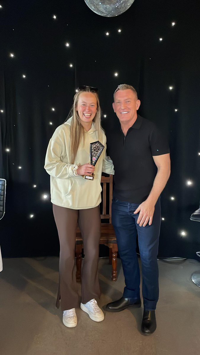 Your #BWFC Club Player of the Year… Nat Watson 🔴🤩 

A midfield workhorse, always seen with a smile on her face! 

#bwfc #barnsleywomensfc