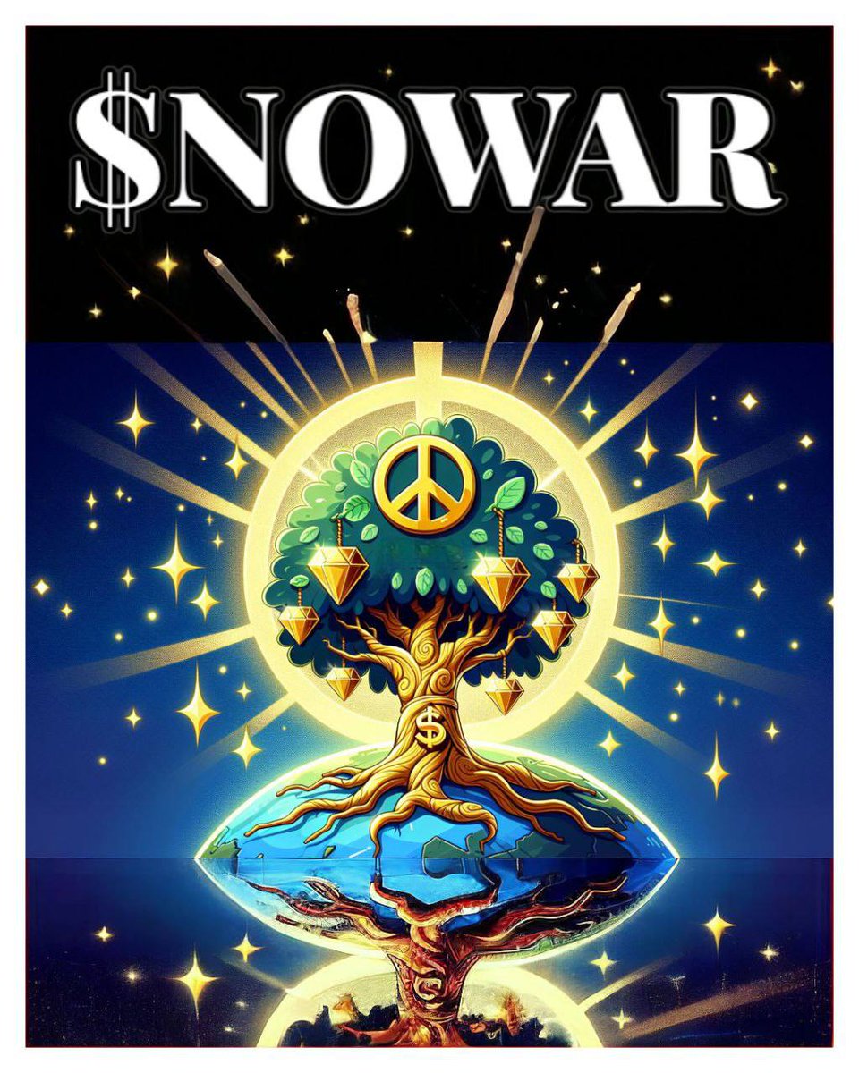 <a href="/morpheuswhale/">Sam Belfort</a> #nowar on solana bud, community takeover united for our movement and stand for peace. We donated to redcross and will.again at 1mil. Stand alongside us ✌️❤️ <a href="/peacecoin_/">Peace Coin | $NOWAR</a>