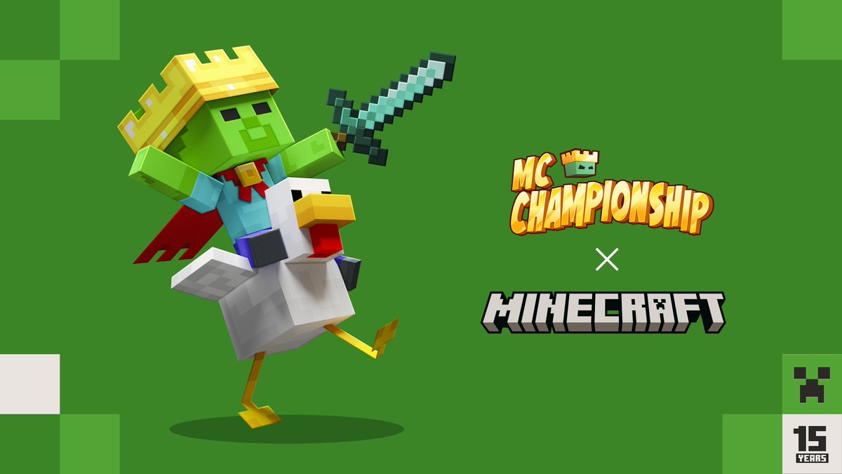 MCC x @Minecraft. Coming this summer.