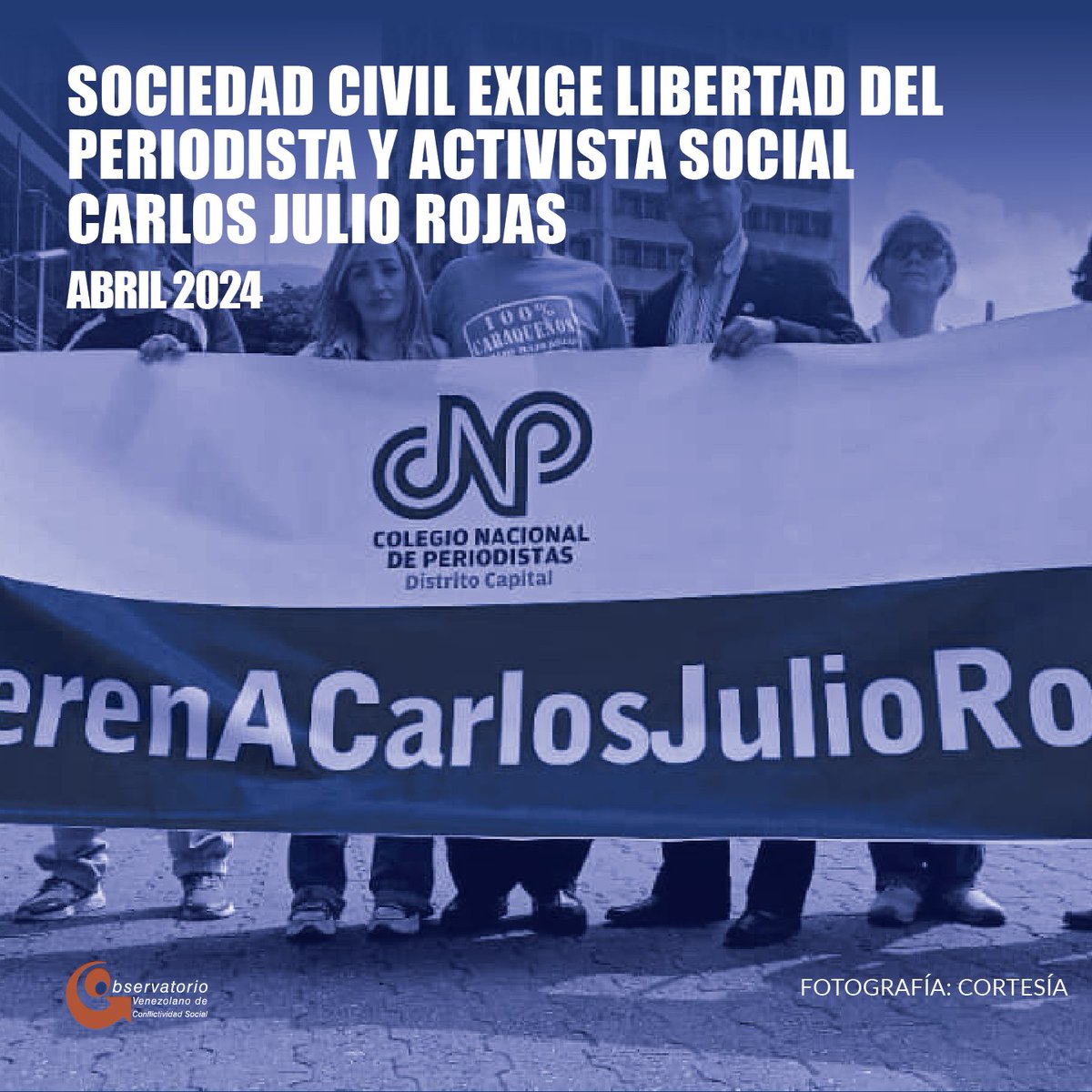 #InformeOVCS | Abril 2024  

📌326 manifestaciones en el mes de abril. En promedio, 11 protestas por día.  

🛑 76% fueron por Derechos Económicos, Sociales, Culturales y Ambientales. Prevalece la necesidad de una vivienda digna y condiciones salariales ajustadas a la realidad