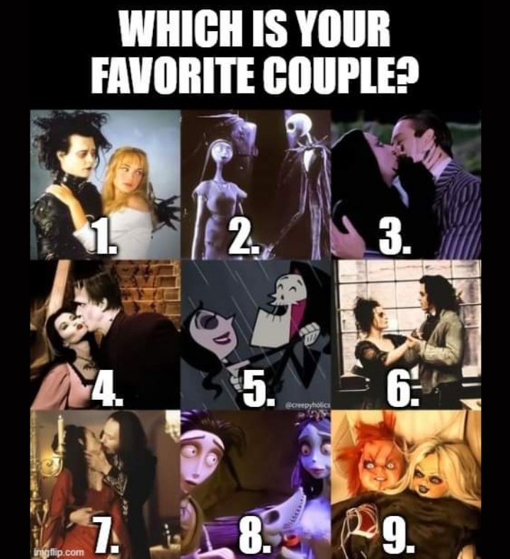 Which Horror couple is your favourite?

#HorrorCommunity