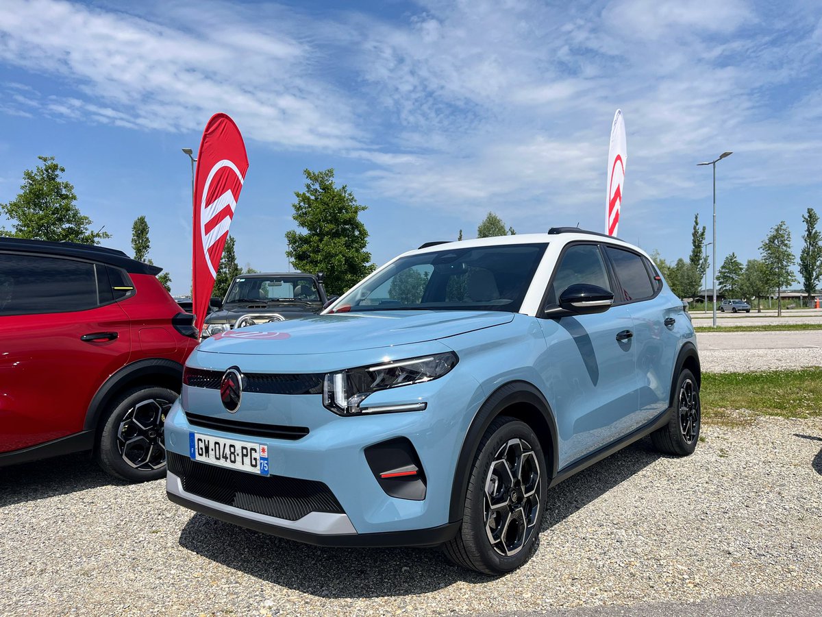 In Austria to drive the new Citroen E-C3 with @CitroenIreland 🤩🚘⚡️