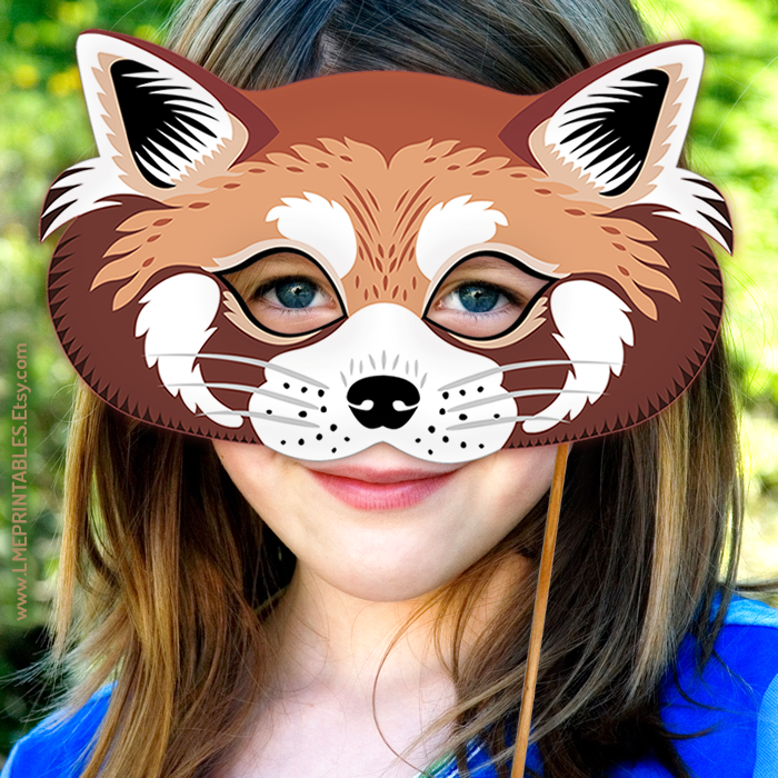 lmeprintables's tweet photo. Red Panda Mask Printable Halloween Costume Asian Animals Paper Mask Party Game Photo Booth Shifu Birthday Mardi Gras Kids Adult Bear Fox DIY https://t.co/AuBpi35Pzg via @Etsy #redpandamask #redpandacostume #redpandalovers #printablemasks #partygames #partyfavor #photoboothideas https://t.co/UvsIiBRNdK