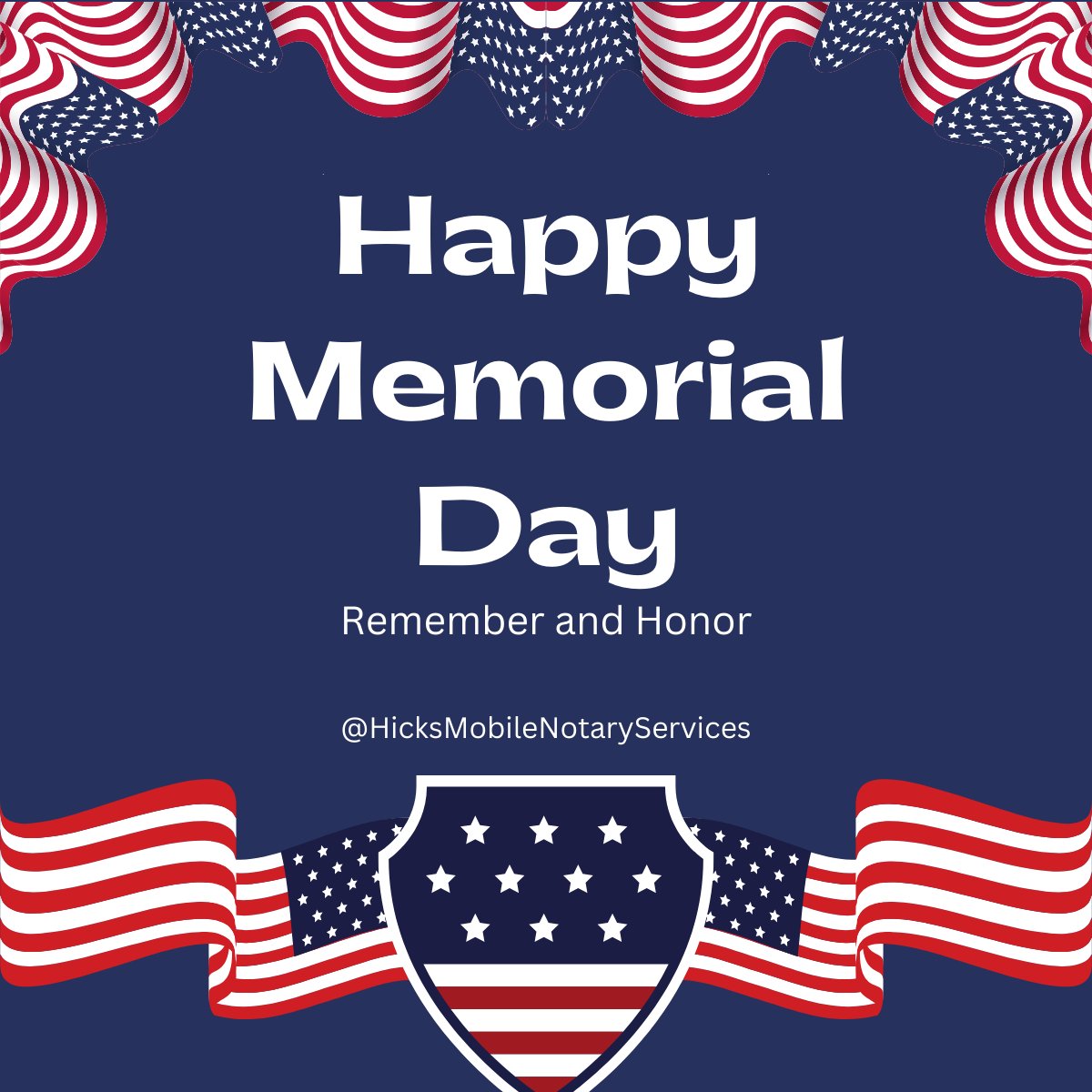 On this Memorial Day, we honor and remember those who have served our country. Wishing you a peaceful day of remembrance. 🇺🇸

#MemorialDay #MobileNotary