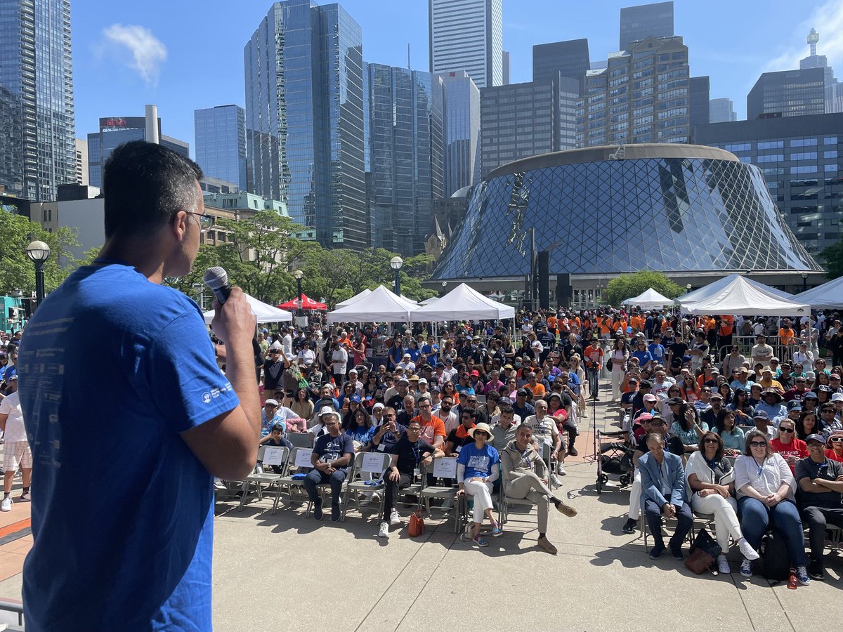 Yesterday’s amazing @WPWalk marked 40 years since it first started, during which time it has grown to become one of Canada’s foremost charitable events fighting against global poverty. What an incredible event hosted by an incredible community fighting for an incredible cause.