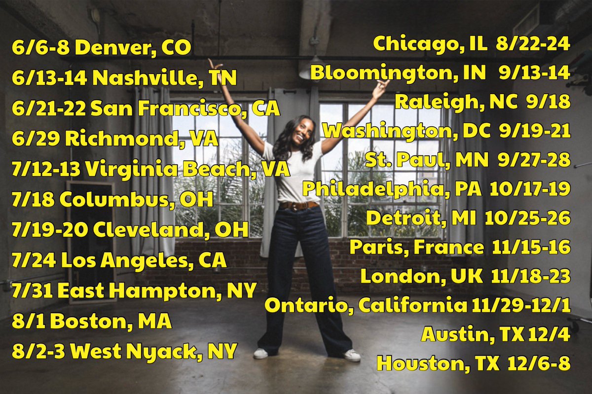 If I’m coming to a city near you don’t miss me 😊 for tickets go to my website zainabjohnson.com/liveshows