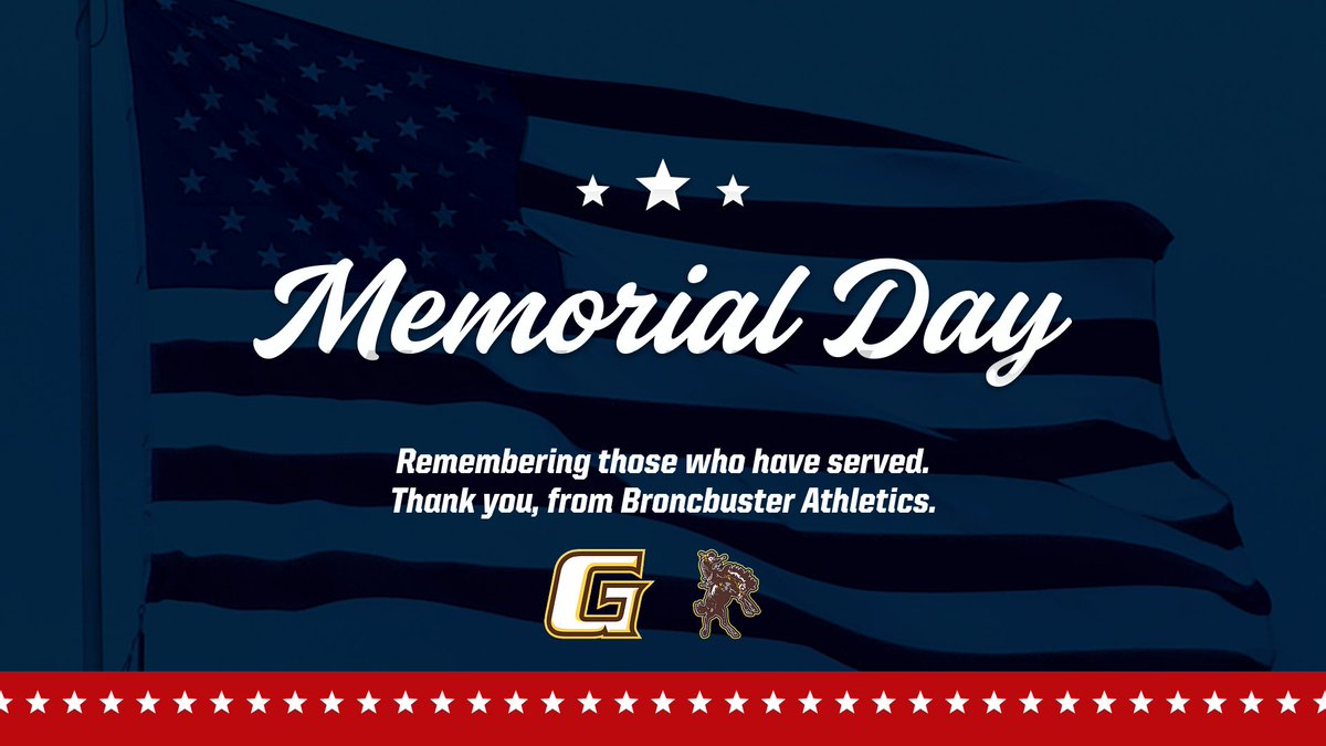 sportsbuster's tweet image. Remembering those who have served. Thank you, from Broncbuster Athletics.