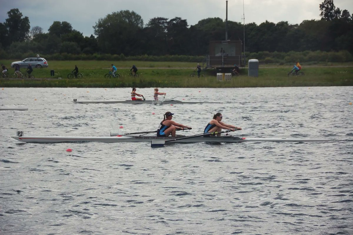 An amazing effort yesterday from Eleanor and Seren who became the first ever MCSBC crew to reach an A final in sweep at National Schools Regatta! 

Coming 6th in the Champ W2-

The club is extremely proud of their efforts and we wish them both all the best with Wales Trials!