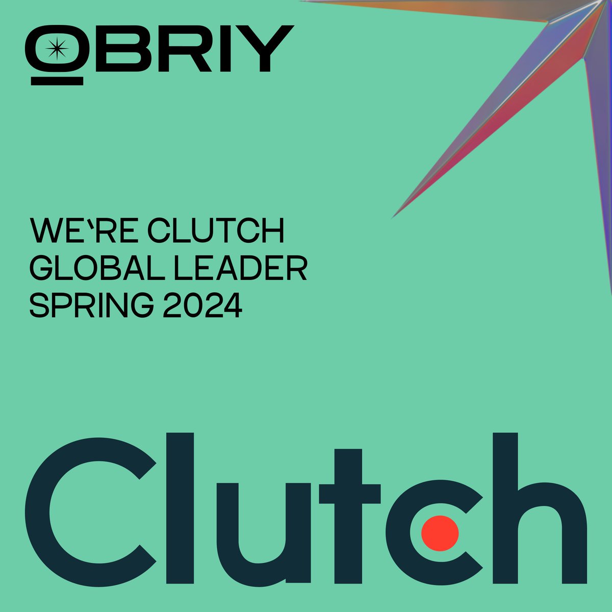 obriy_design's tweet image. We’re happy to announce that we won a Clutch Spring Global Award 2024! 
#ClutchGlobal