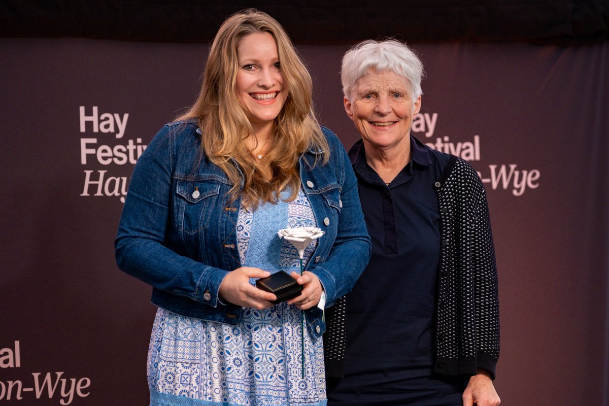 Congratulations Laura Bates, recipient of the Hay Festival 2024 Medal for Non-Fiction. @EverydaySexism
