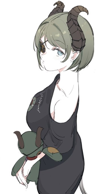 「青い眼 巨乳」のTwitter画像/イラスト(新着)