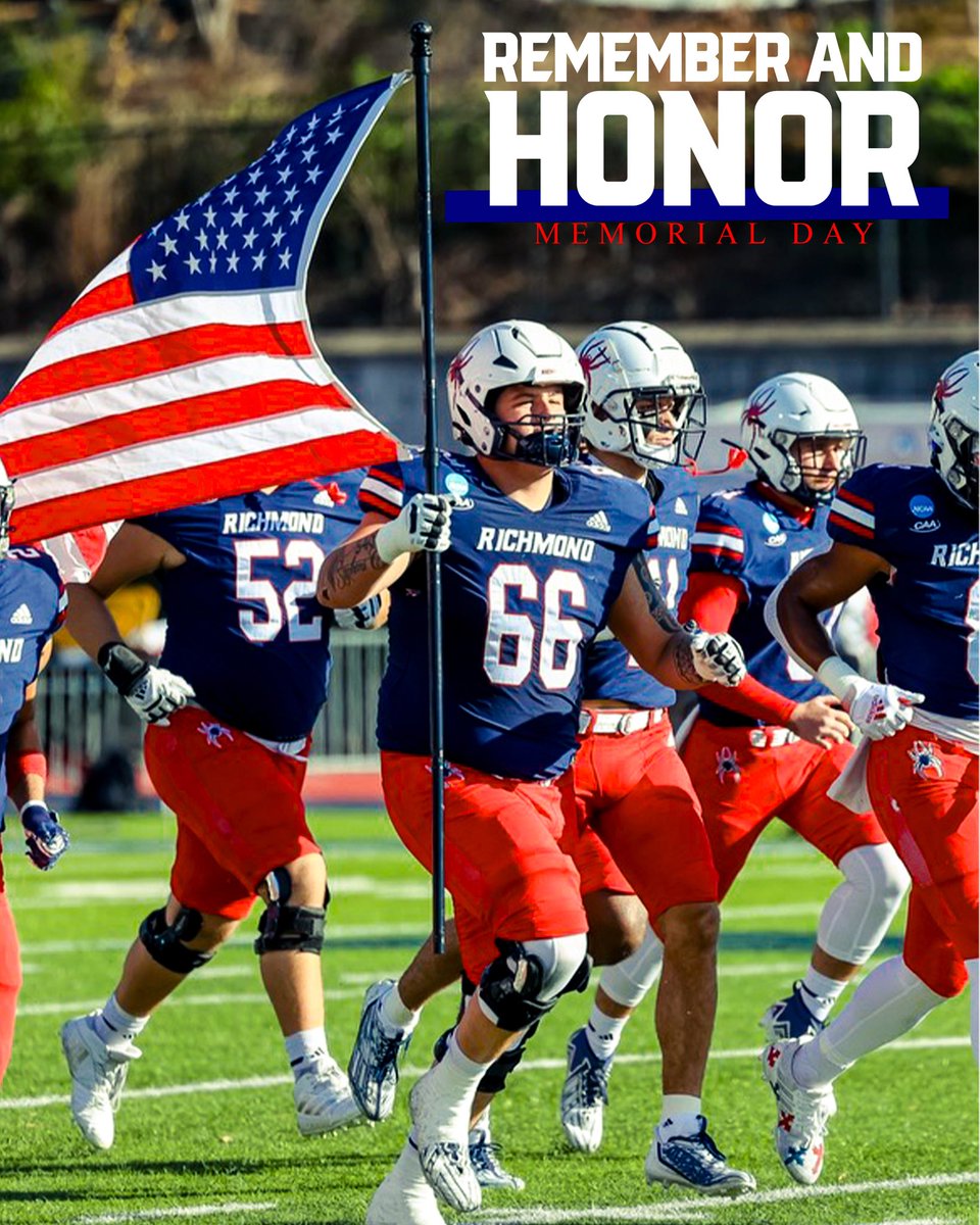 Today, we remember and honor all
those who sacrificed their lives while serving our country. 

🇺🇸❤️🤍💙🕷

#MemorialDay2024 #OneRichmond