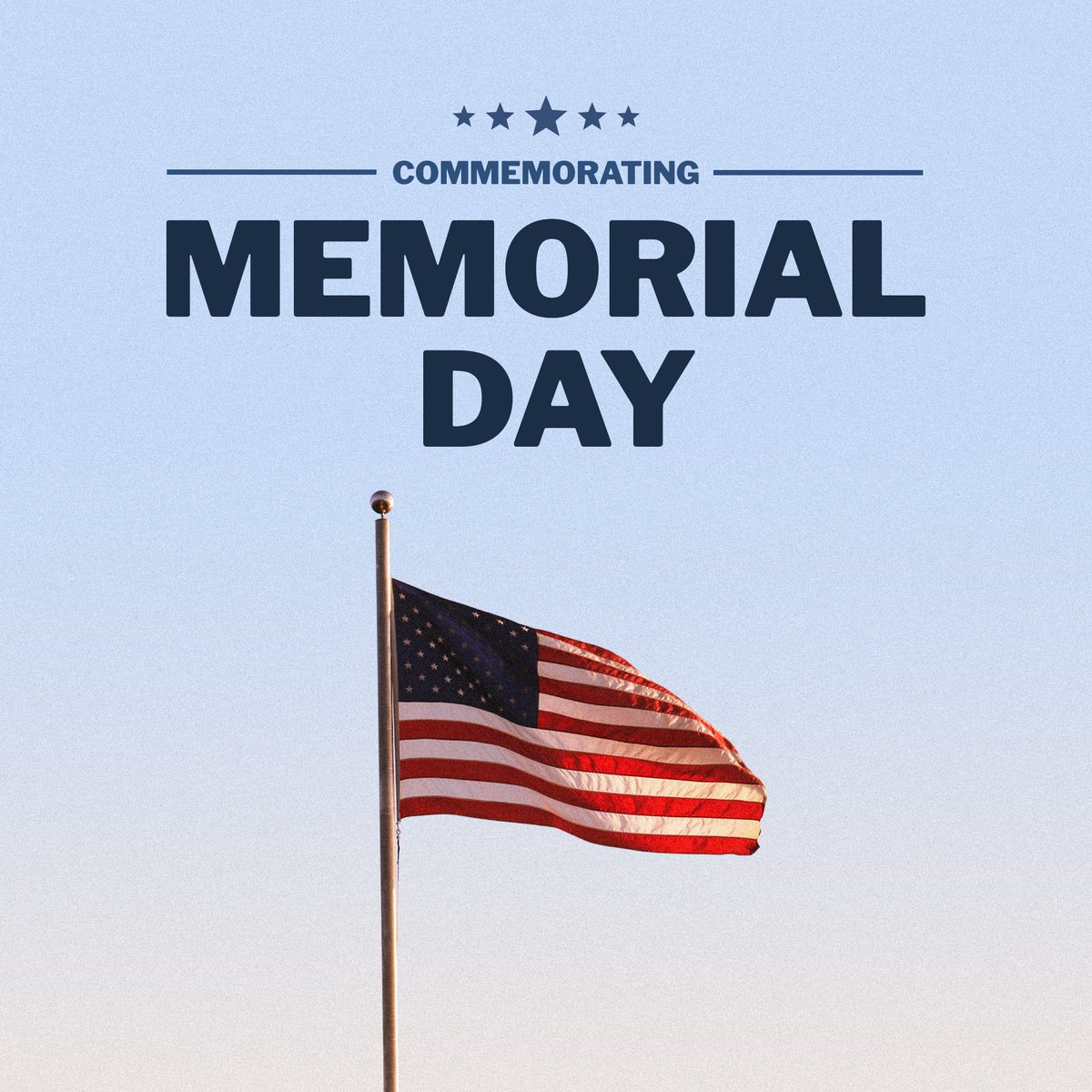 Today, we honor the brave men and women in our armed forces who lost their lives while serving our great nation. 🇺🇸🇺🇸🇺🇸 We are all forever indebted and deeply grateful for their sacrifice.