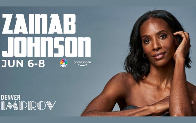 ZAINAB JOHNSON (@zainabjohnson) on Twitter photo Denver‼️ June 6-8 I’m headlining <a href="/DenverImprov/">Denver Improv</a> get your tickets NOW denver.improv.com/events/categor… Denver‼️ June 6-8 I’m headlining <a href="/DenverImprov/">Denver Improv</a> get your tickets NOW denver.improv.com/events/categor…