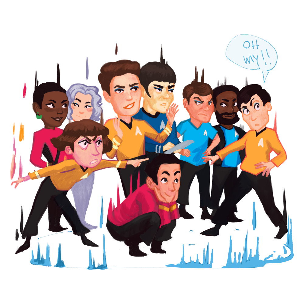 bardicious's tweet photo. Oh my! - A Star Trek TOS/SNW sketch!

Read more about my art process here! https://t.co/lePnn30WNi

And find more timelapses on my youtube! https://t.co/g4RM2ZsGhu

#startrek #spirk #sketch #illustration #digitalart #arttimelapse https://t.co/smH944PB3t