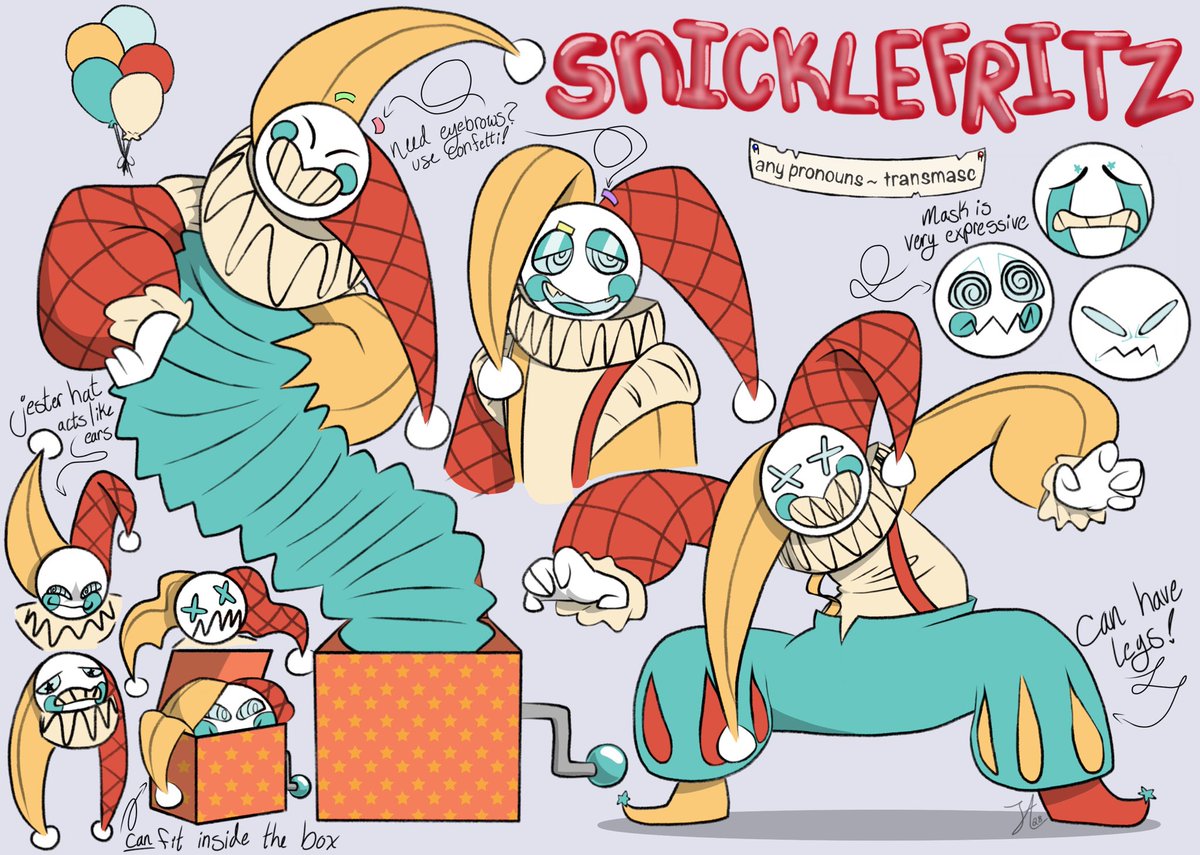 HeyYoFizzyJo's tweet photo. New sona! I’ve always loved me a good clown 🎉 https://t.co/8t8TX1yNUd