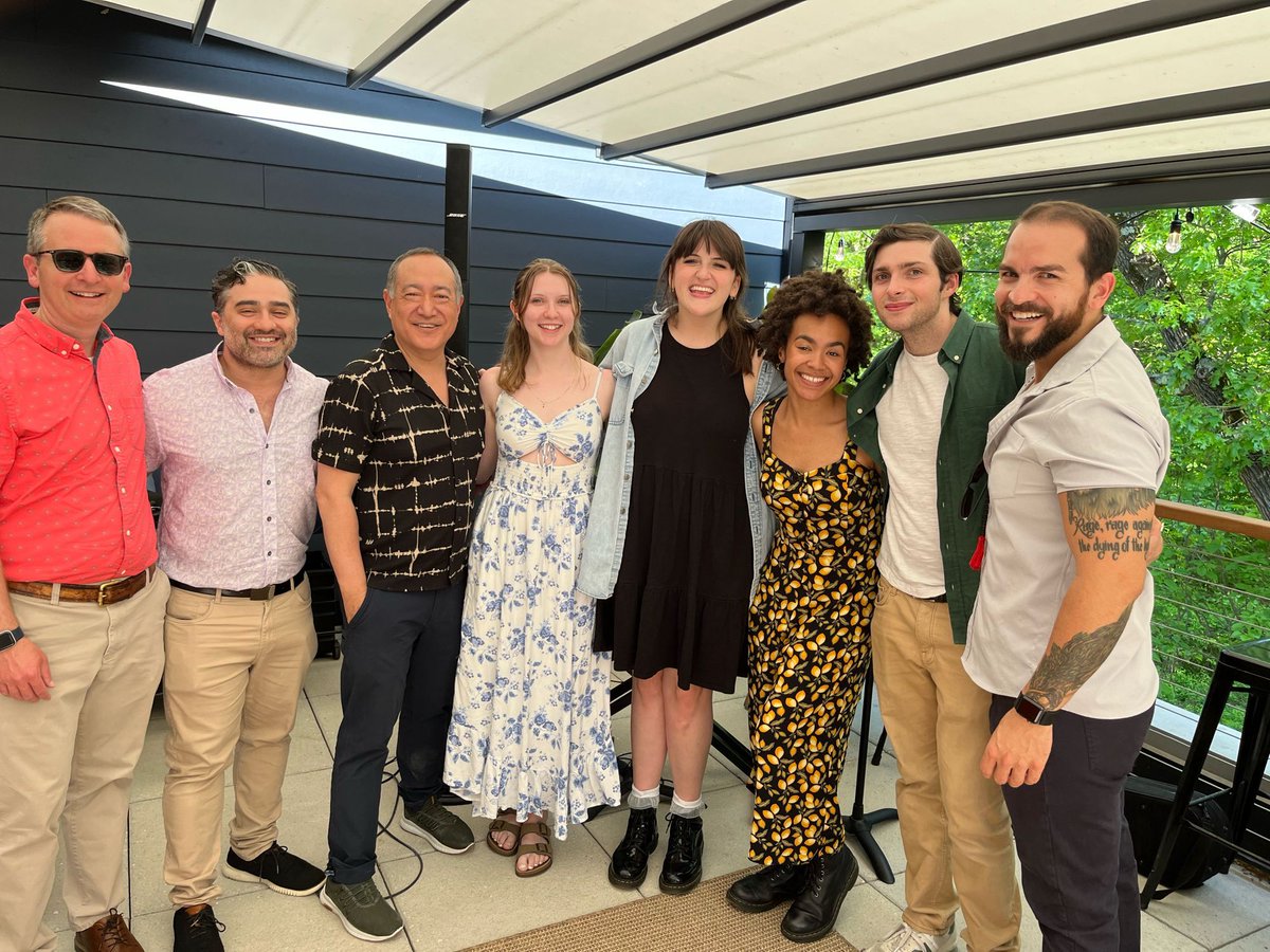 KafkaMusical's tweet photo. Our cast and creatives skittered to Saratoga Springs yesterday for a lovely gathering of Kafka-teers. We sang, we ate, and we crushed it.
.
.
.
.
.
.
.
#kafkamusical #kafkateers #edfringe #puppets #shadowplay #bugginout #summer2024 #theatre #musicals #NY https://t.co/GrqDUzT1nj