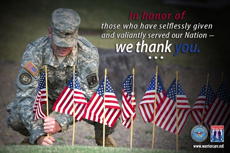 On this solemn Memorial Day . . . Remembering and honoring those who served, giving the ultimate sacrifice. We thank you. 🇺🇸🙏🇺🇸