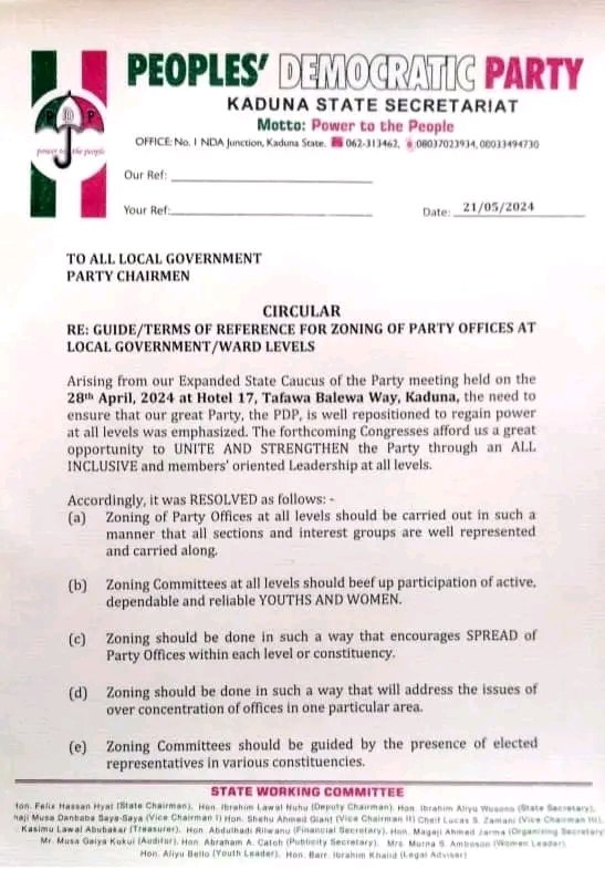 kaduna_pdp's tweet photo. Very Important Notice!!! https://t.co/HwZb4dkbrT