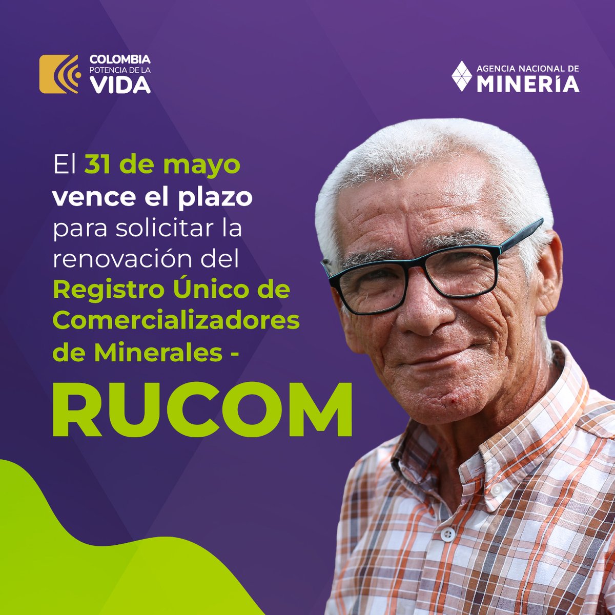 ANMColombia's tweet photo. ⚠️ Última semana para renovar el #RUCOM. Aún estás a tiempo de actualizar tu información y seguir demostrando tu compromiso con la legalidad y la transparencia.

Toda la información que necesitas para hacer la solicitud la encuentras en este #Video 📹 https://t.co/c2mXA82I4r https://t.co/q7hpdT7ZzV