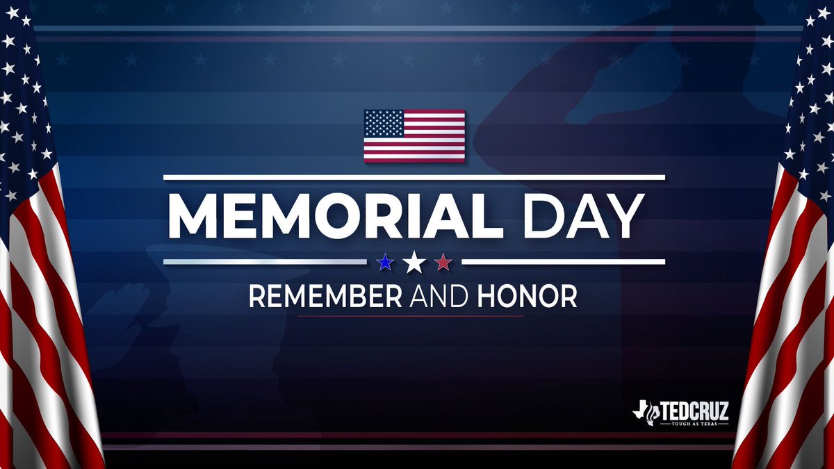 'Greater love has no one than this: to lay down one’s life for one’s friends.' John 15:13 May God bless the families of our brave Service Members who laid down their lives for our country. Heidi and I are eternally grateful for their sacrifice.