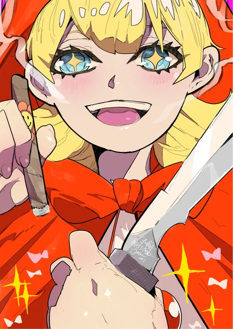 #格ゲーキャラ描こうぜ#Darkstalkersバレッタ描きました。 