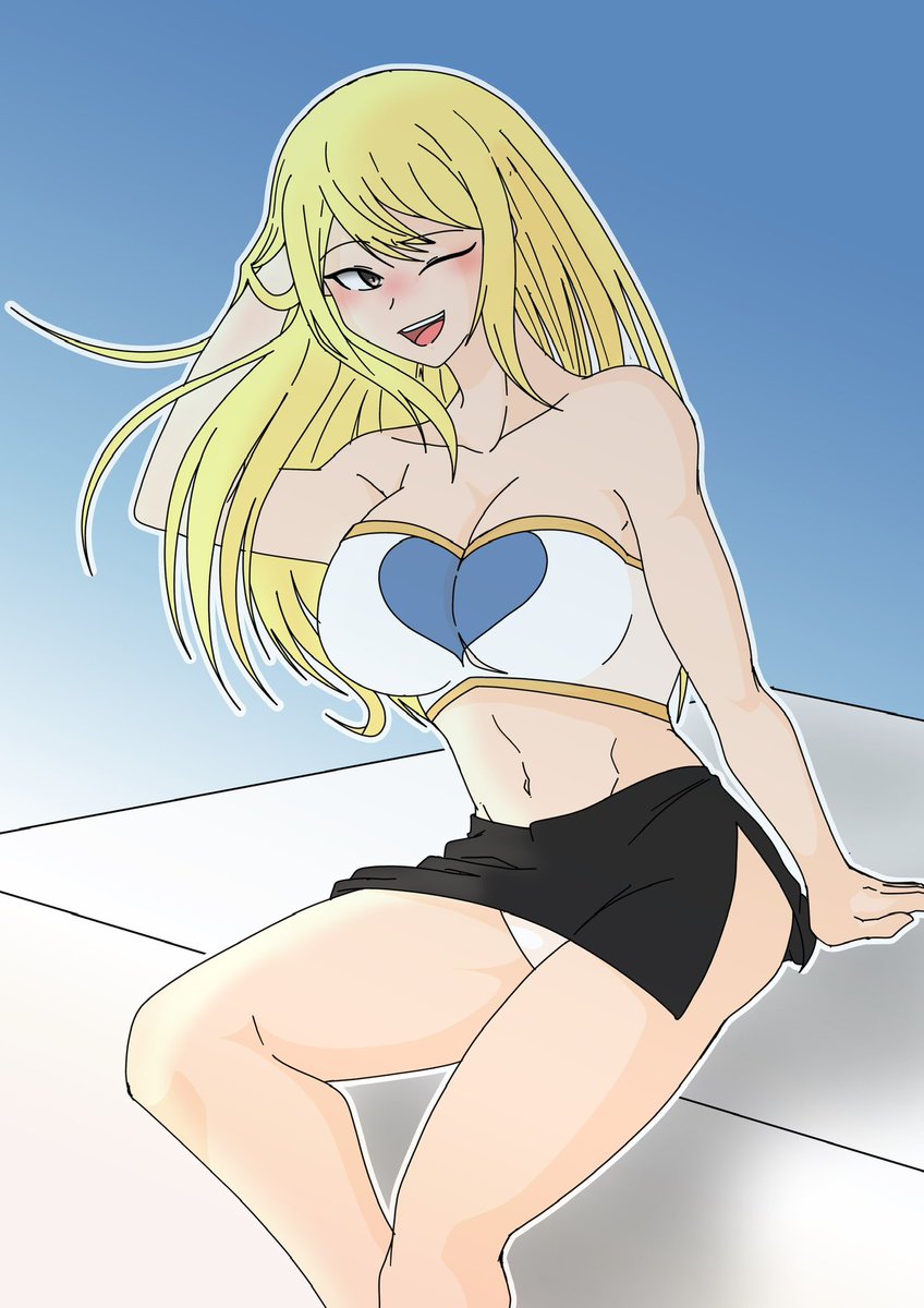Just had to make a Lucy drawing in regards to the upc Fairy Tail 100 Year Quest anime

#FAIRYTAILコスプレ #LucyHeartfilia