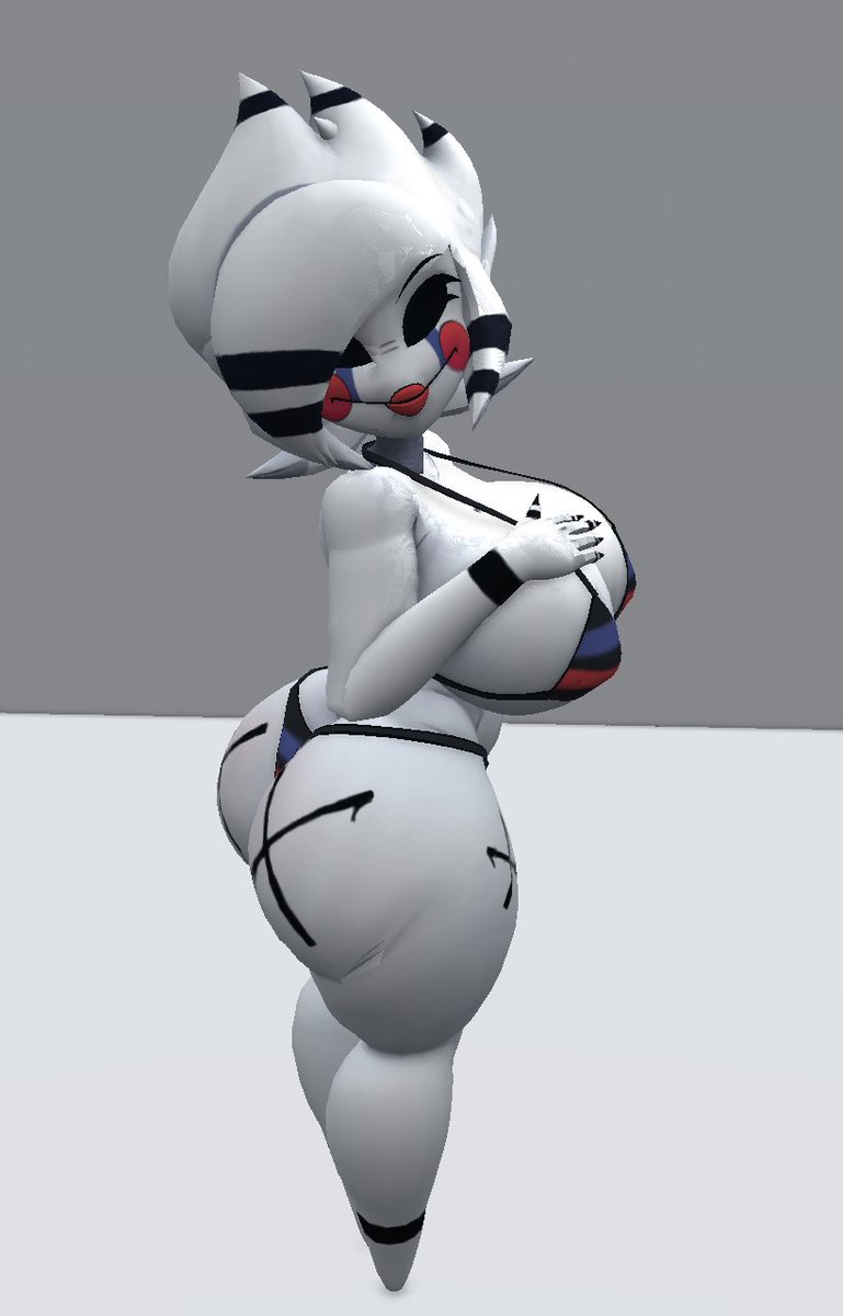 Saimoon29's tweet photo. What do you think of my new render of Marie in a bikini?
Model by: @CryptiaCurves 
#Renders #FNIA #Marie #Prisma3D https://t.co/BeRbIEeM3b
