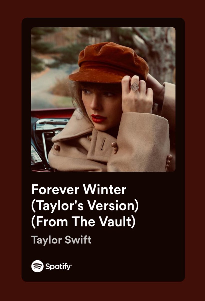 hey @taylorswift13 🫶🏼 just dropping a very polite request that you pretty please consider playing forever winter as a surprise song at edinburgh n2! my best friend and i have been through some rough times over the past 8 years, but this is ‘our’ song live🤍