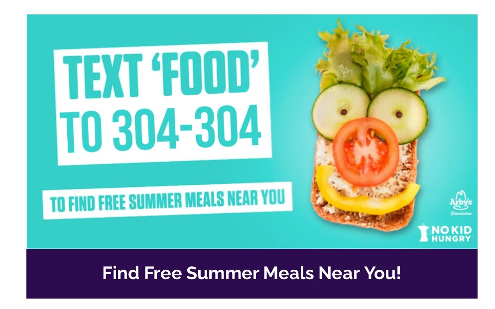 Lakeside_MSLLCS's tweet photo. 🍏🥕🥪 To ensure every child gets the food they need, No Kid Hungry supports programs that provide free, healthy meals served at community sites in neighborhoods across the country. You can text "Food" to 304-304 or visit the link in our bio to find resources near you. https://t.co/wUMRj4WW7X