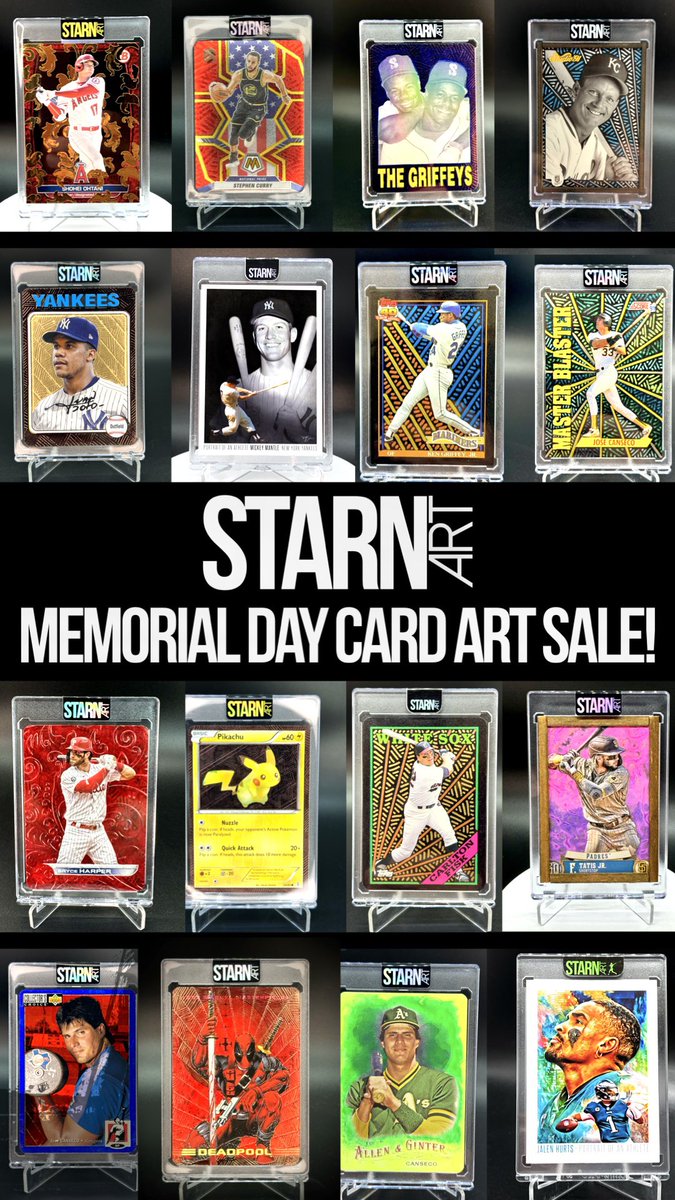 nickstarnart's tweet photo. Happy Memorial Day!  — All card art in my Etsy shop is on sale. 

https://t.co/UfxiU7PHK1 https://t.co/mffKvIpo0b