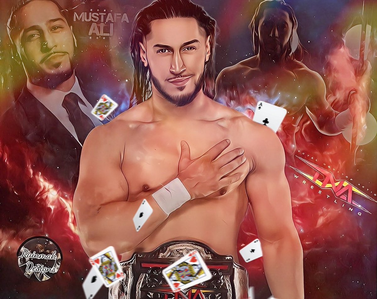 The king of the Xdivision “In Ali We Trust ✋️✨️” 

Creation created by myself 🖌

@MustafaAli_X 
#TNA 
#Xdivision 
@ThisIsTNA
