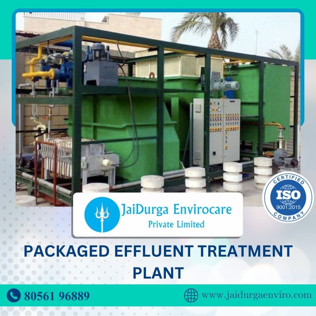Jaidurgaenviro's tweet photo. 🌊Streamline wastewater treatment with #JaiDurgaEnviroCare #PackagedEffluentTreatmentPlant! 💧 Efficient,eco-friendly, and ready to go! 🌿

📞 Contact Us : +91 9042758646  
🌐 Visit:  https://t.co/vYCMxnqr84  
  
Follow us on social media for regular update!  

#EffluentTreatment https://t.co/GVm8cH0G4s