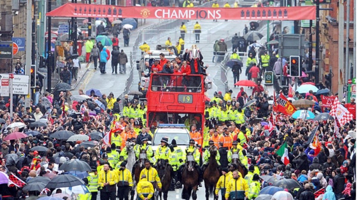 Manchester United Parade in 2011…