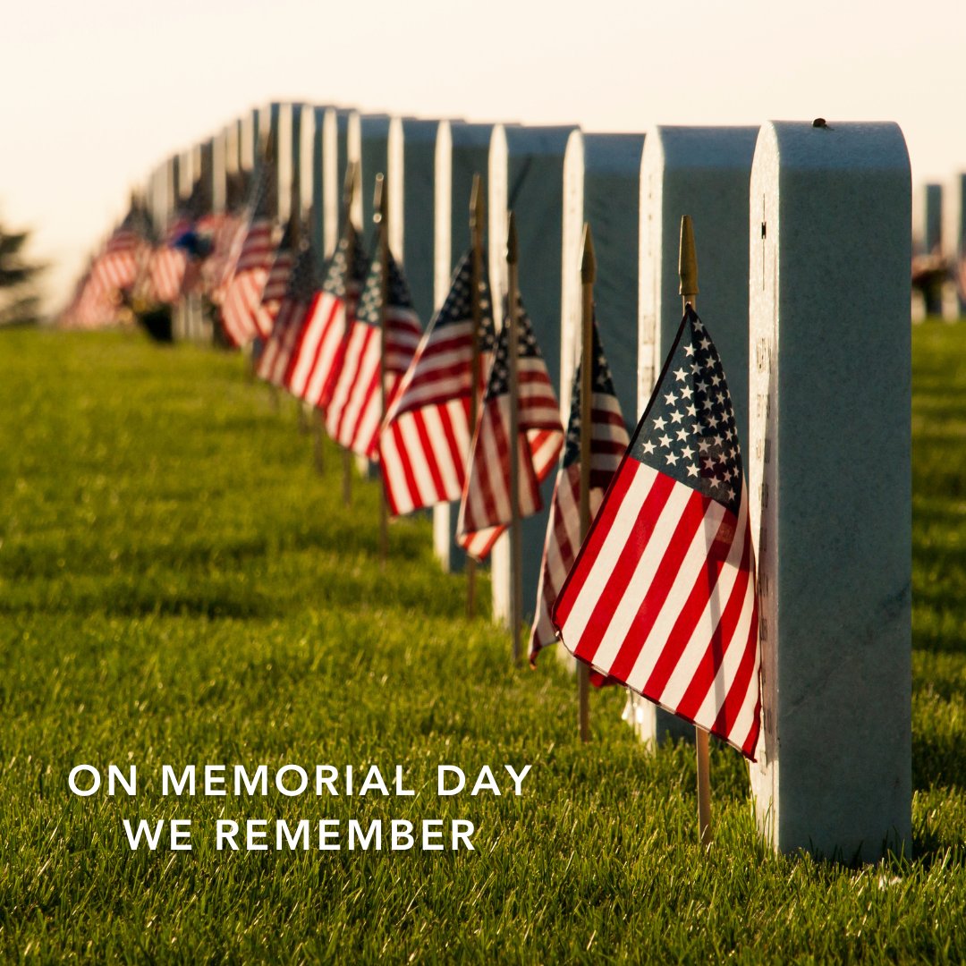 Today, we take a moment of silence to honor and remember the men and women who have given their lives in service to our country. They are never forgotten. 🇺🇸 #MemorialDay #UnitedWeHeal