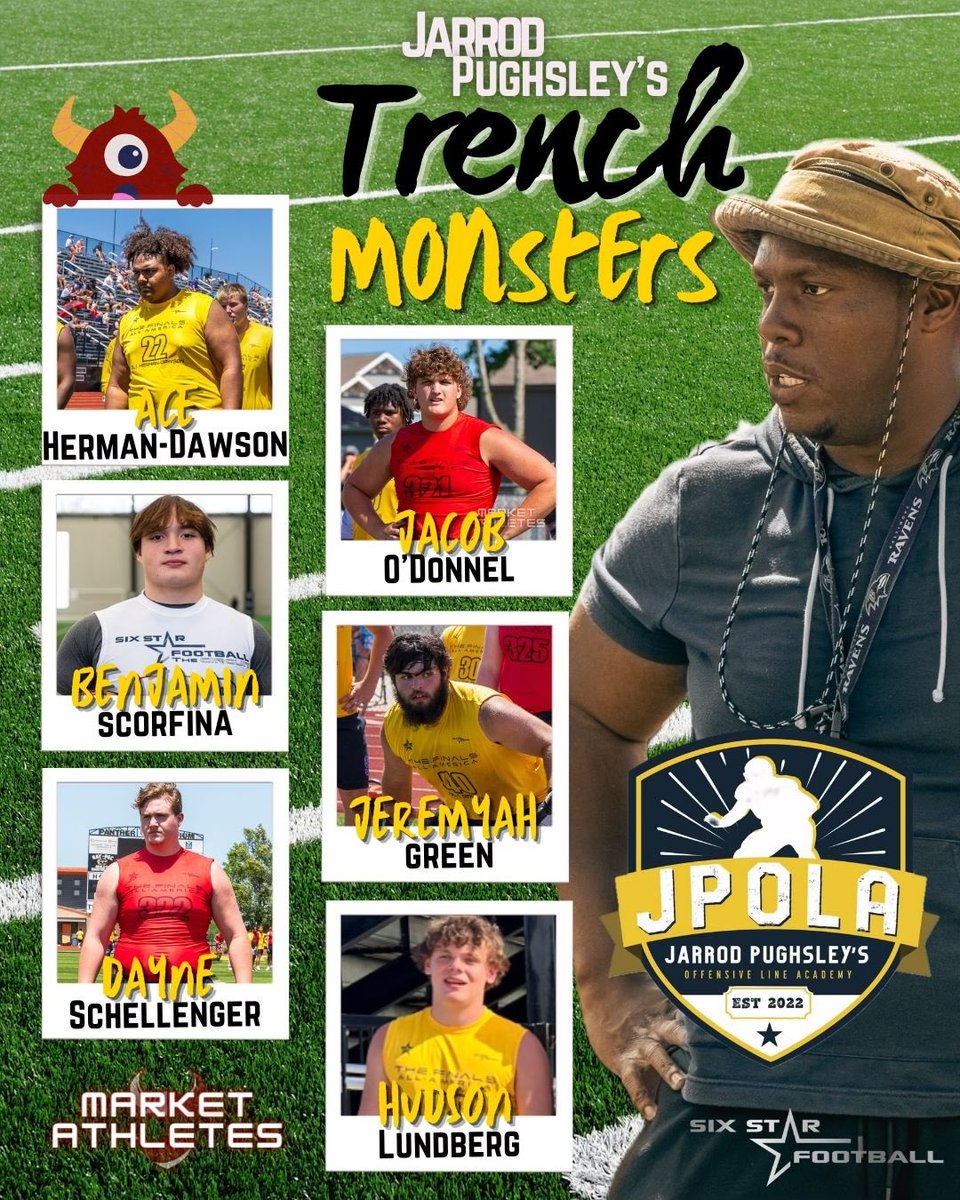 I had a great time coaching and mentoring young athletes this past weekend at the 6 Star Finals. I want to recognize a couple of OL that stood out. More to come on each of these individuals this week! Thank you @6starfootballMO for the opportunity and @MarketAthletes