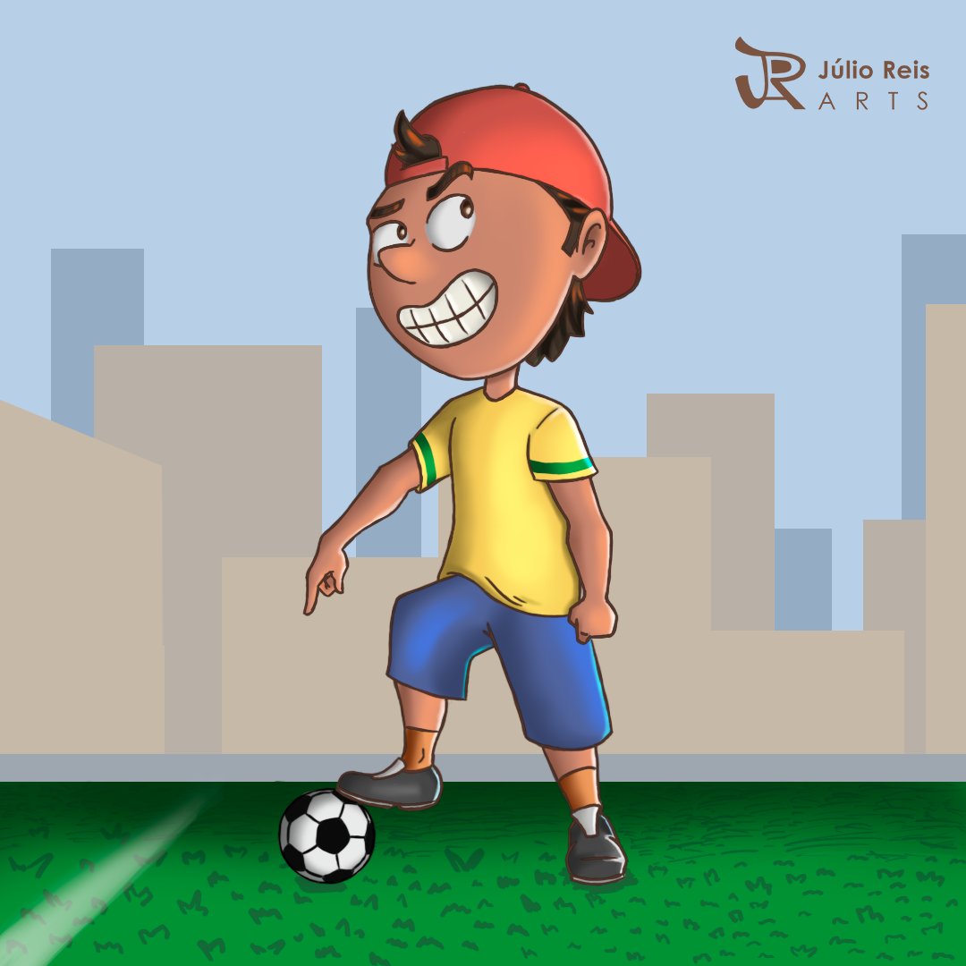 julioreisarts's tweet photo. Hoje é dia de futebol! 

#art #artevisual #artwork #futebol #soccer #brasil #brazil #desenho #desenhodigital #digitalart #digitalpainting #digitalillustration #ilustration #ilustração #infancia #criatividade #arts https://t.co/kMmGHlGVD5
