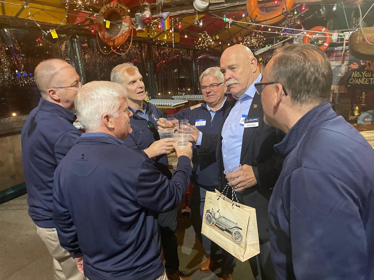 MeasureofaManJC's tweet photo. A group of SEAL Team 4 members &amp; Friends raise a toast to John P Connors-KIA in Panama 1989. 
Today, we honor not only John but all of our heroes that made the ultimate sacrifice. 
"If you want to Thank a Soldier, be the kind of American worth fighting for." https://t.co/mWwhqYKZwu
