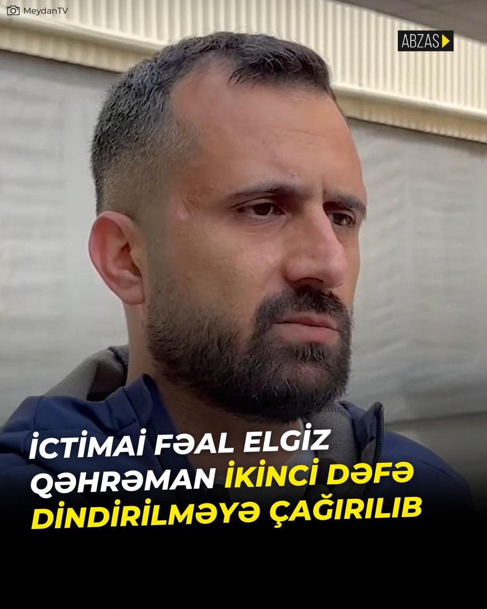 İctimai fəal Elgiz Qəhrəman mayın 28-i saat 16:00-da şahid qismində dindirilmək üçün yenidən Bakı Şəhər Baş Polis İdarəsində (BŞBPİ) çağırılıb. Bu barədə fəal özü məlumat verib. Elgiz Qəhrəmana niyə yenidən çağırılması barədə heç bir məlumat verilməyib.