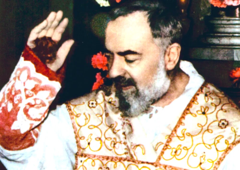 ‘Pray, hope, and don't worry.’

St. Padre Pio
