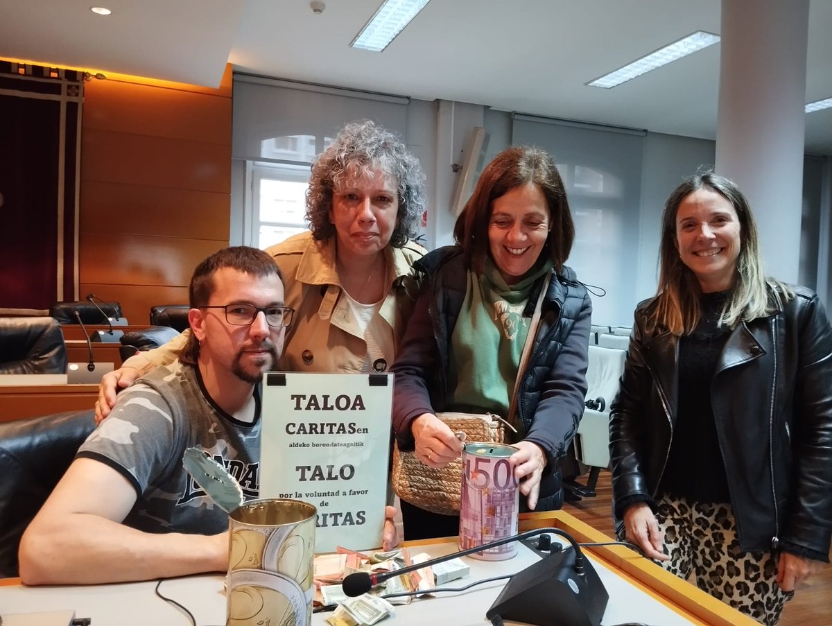 E!bilbidearen hirugarren edizioan, Erandioko Udalak toki erakundeekin elkarlanean antolatzen duen martxa herrikoian antolatu zen. La recaudación del talo solidario fue para los proyectos que Cáritas desarrolla en la localidad. Eskerrik asko #bagara #hator #vicaríavi