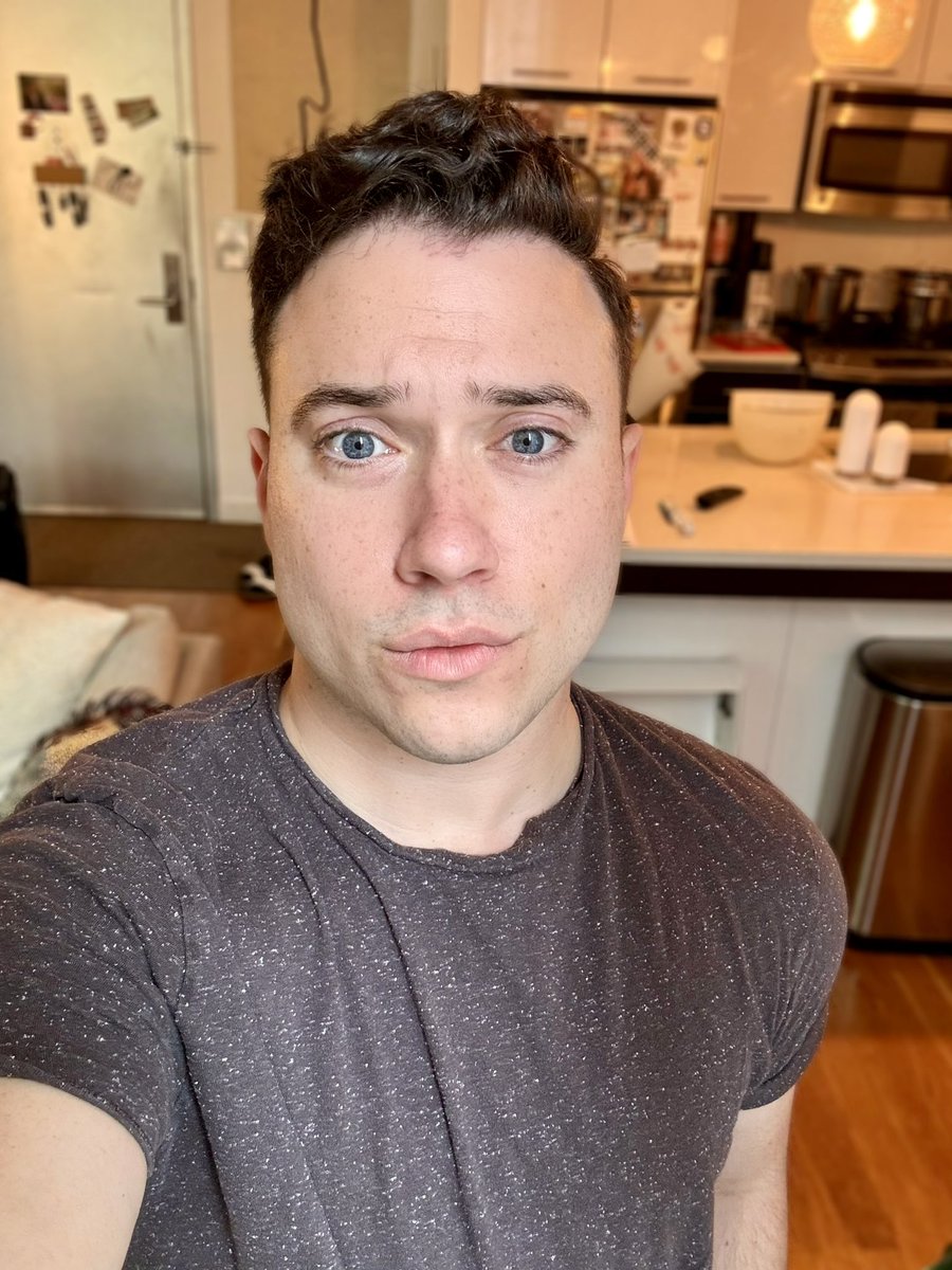 Shaved for an audition, and like… who is this?