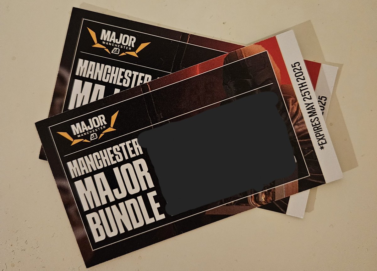 ‼️✋️ 2 Manchester Major Bundle Giveaway ✋️‼️

▶️ Follow @RandoSandoGG
▶️ Like & retweet
▶️ Tag the duo you carry too often but still love (mine is @Titan_WD)

The two winners are drawn on 1 June 2024