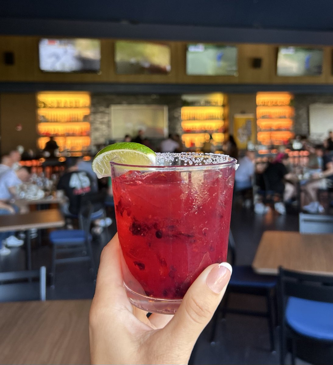 Ferxxocalipsis Concert Cocktail for Feid at Sports Lounge Nash! 🍓 Made with Tanteo Habanero Tequila, triple sec, muddled blackberries, lime juice, simple syrup, and a lime wedge. @PredsNHL @BrdgstoneArena