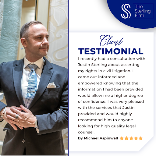 Check out this client testimonial. Michael says that after a consultation with us, he “came out informed and empowered” & with a “higher degree of confidence.” He “was very pleased” with the service & highly recommends anyone looking for quality legal counsel. #Lawyer #attorney