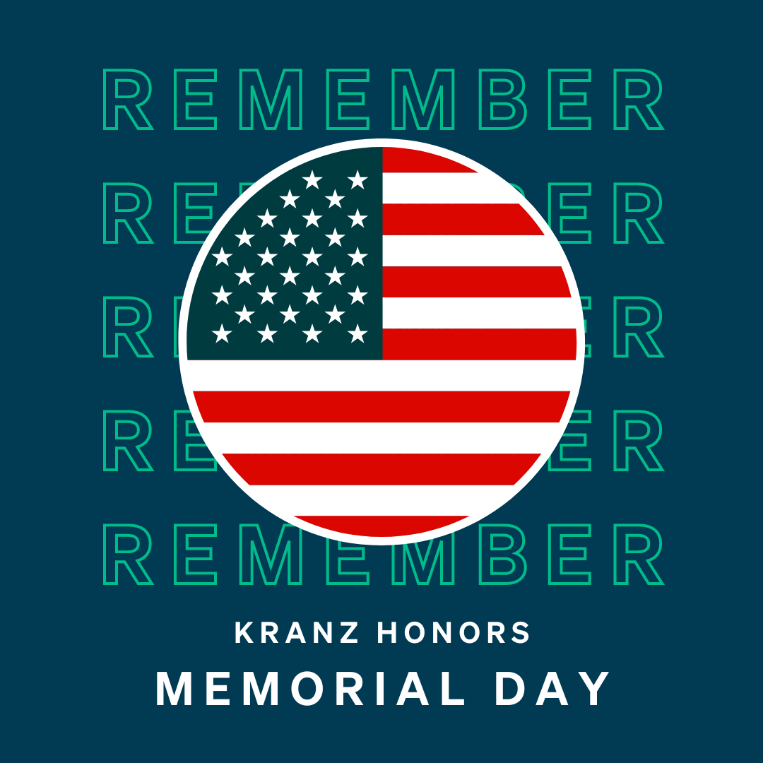 As we celebrate Memorial Day, Kranz Consulting honors and remembers the heroes who gave their lives for our country. Their sacrifice, dedication and courage will never be forgotten. #MemorialDay 🇺🇸