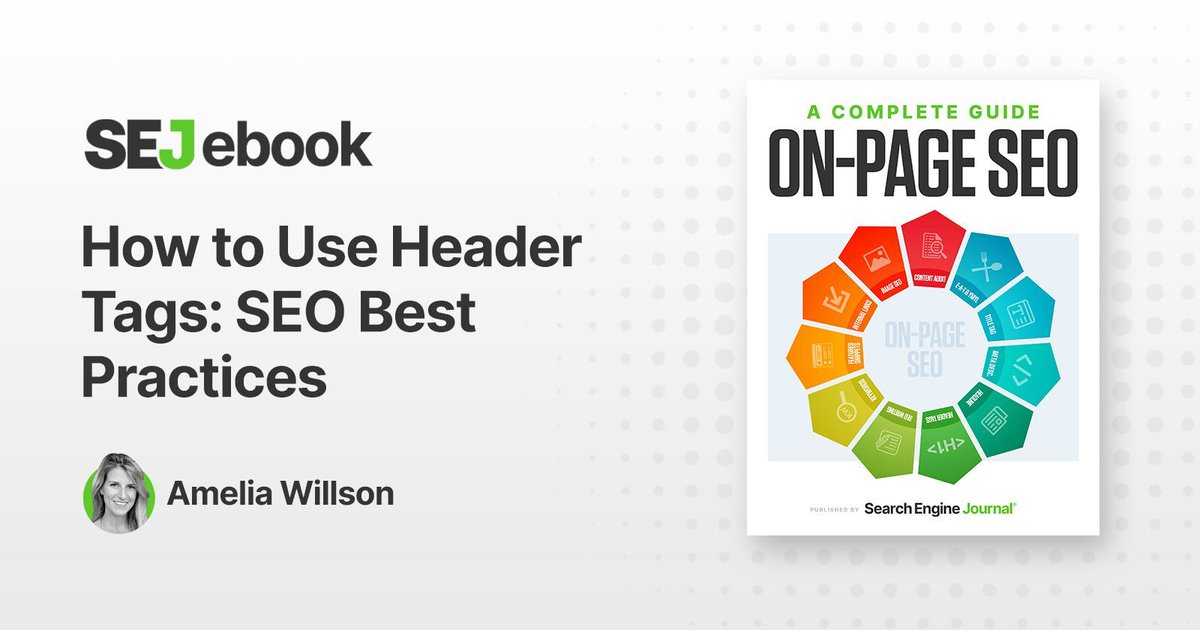 McAllisterMktg's tweet image. "Google’s guidance reinforces the need to use header tags strategically." buff.ly/3WLyCdc #SEO #HeaderTags #ContentStructure