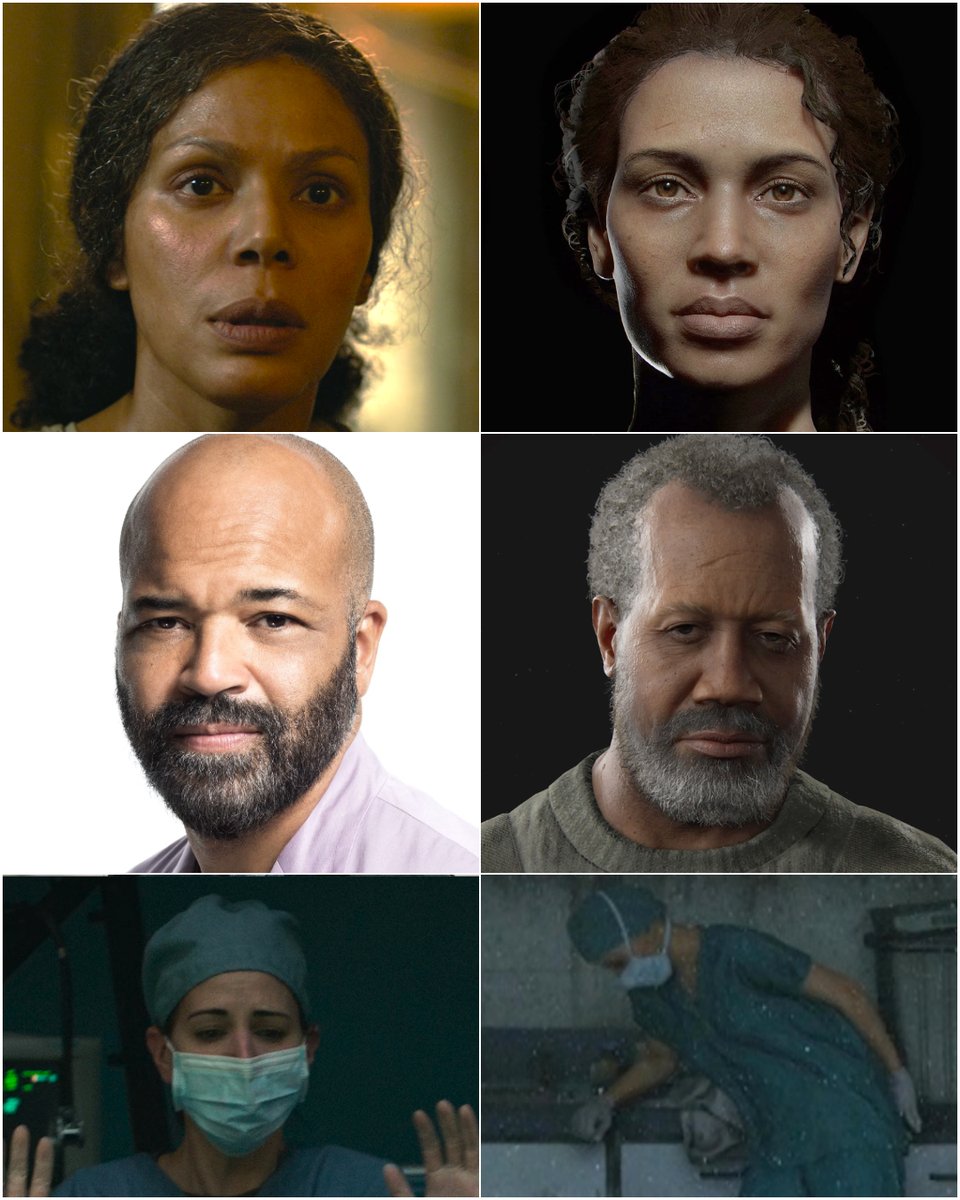 Merle Dandridge and Jeffrey Wright are the only actors to reprise their roles from the games in HBO's The Last of Us adaptation so far. Laura Bailey (Abby in Part II) made a cameo appearance as a nurse in Season 1, reprising one of her voice acting roles from the first game.